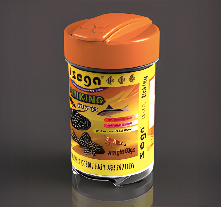 Fish Food Bottle & Cap - FMCG product