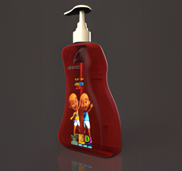 Shampoo Bottle & Cap - FMCG product