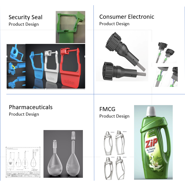 Optosem provide Product Design, from Pharmaseutical, Bottle & Cap,Consumer Electronic