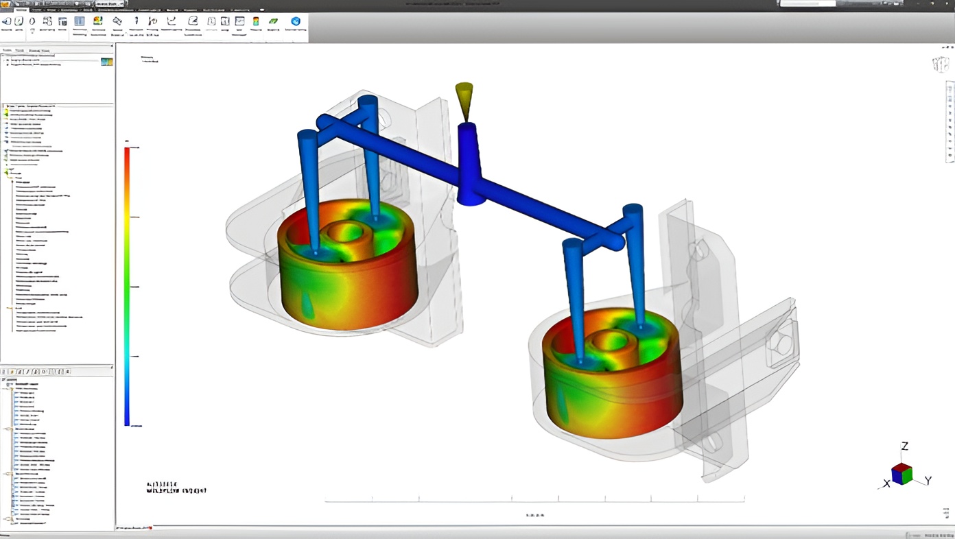 Optosem provide MOLD FLOW STUDY to identify any plastic flow not cover evenly & might had potential brittle